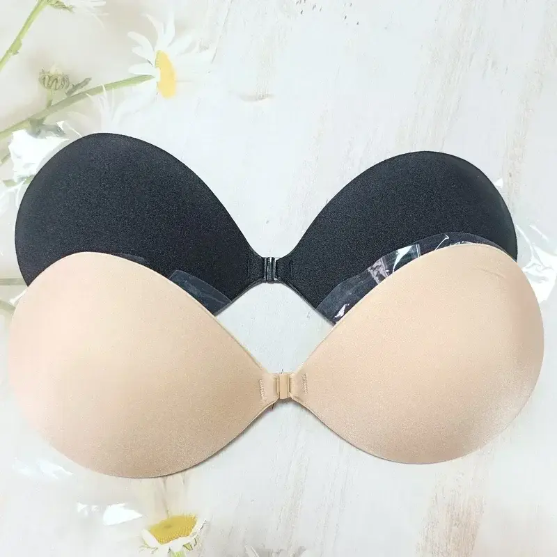 Strapless Bra Adhesive - Women Sexy Strapless Bra Palm Push