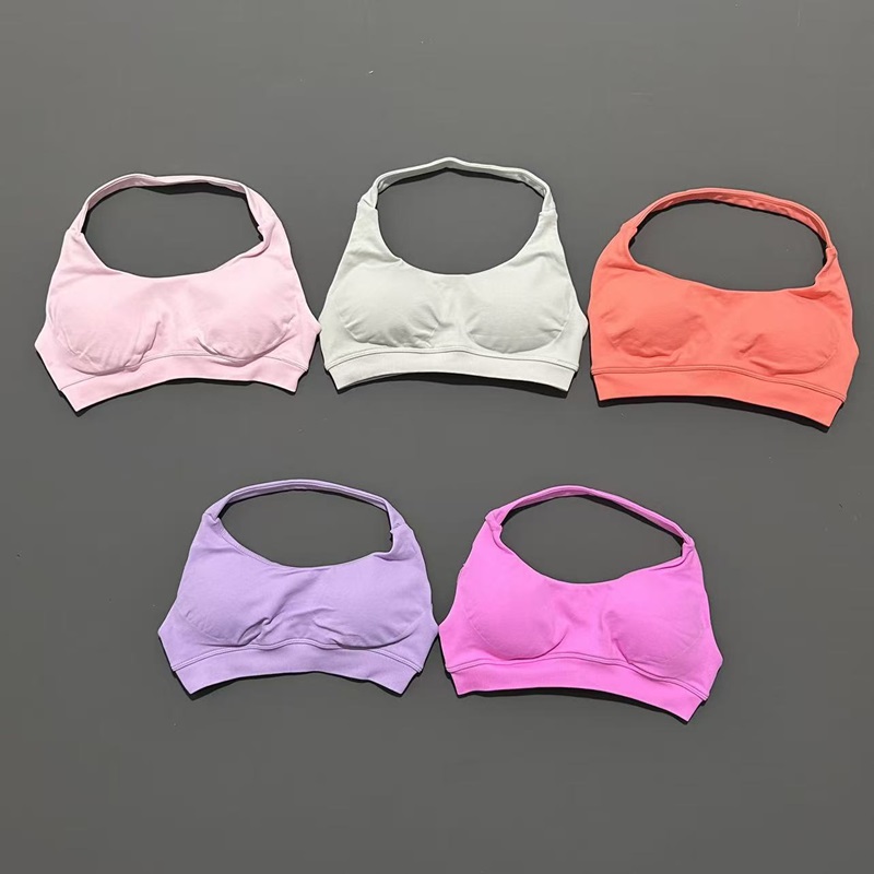 No Logo Sports Bra Women Seaml - Underwire Bra Padded ulasan dan harga