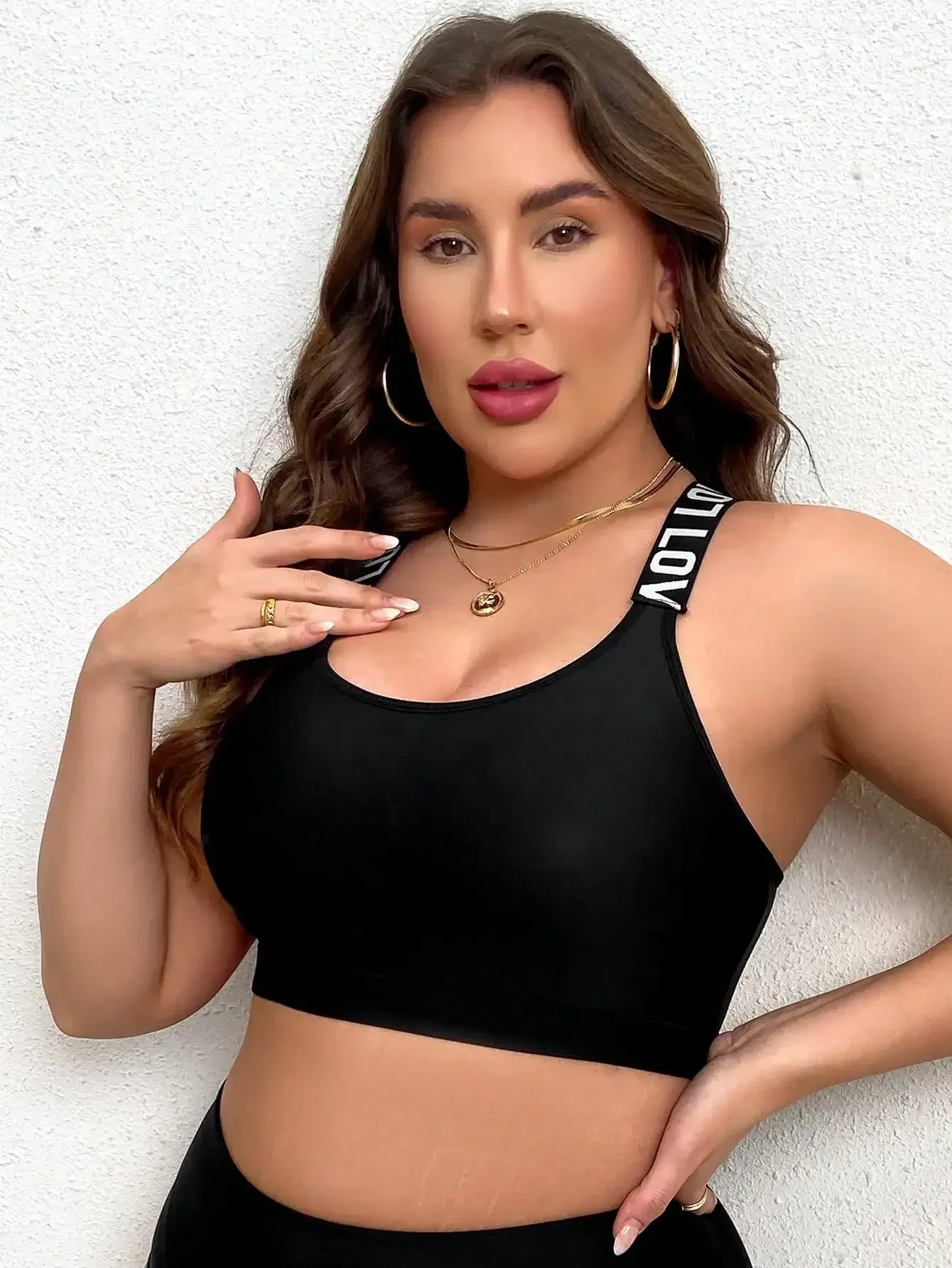 Plus Size Women Sports Bra, Bl - Full Coverage Bra ulasan dan harga