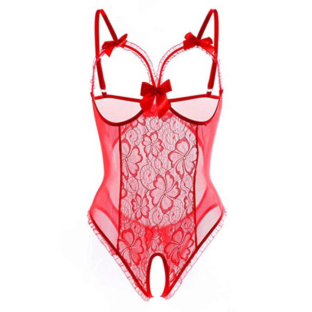 Transparent Sexy Lingerie Set  - Lace Bralette Set ulasan dan harga