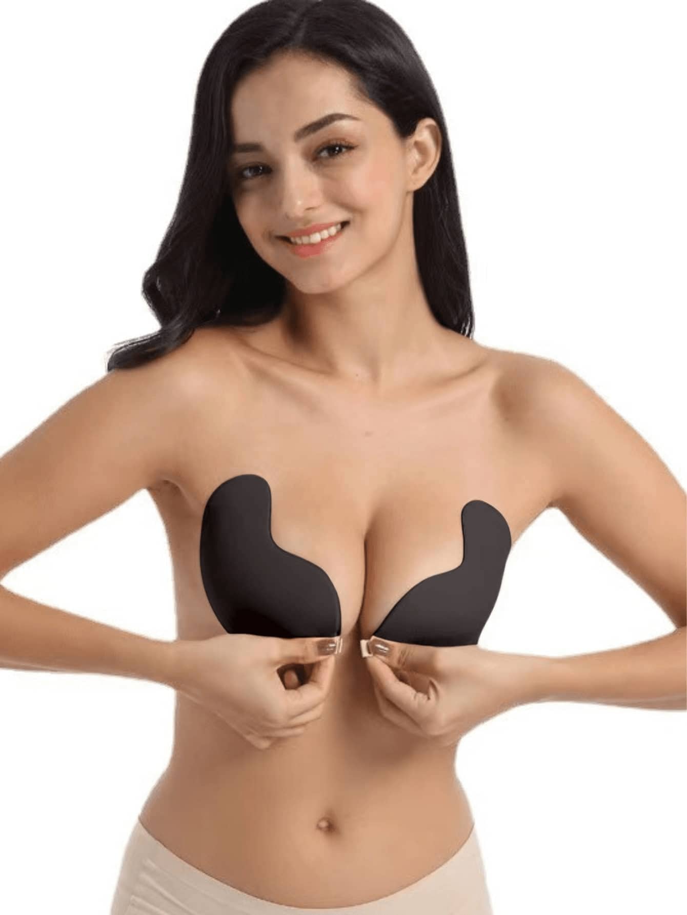 1 Pair Of Invisible Silicone B - Push Up Bra Silicone ulasan dan harga