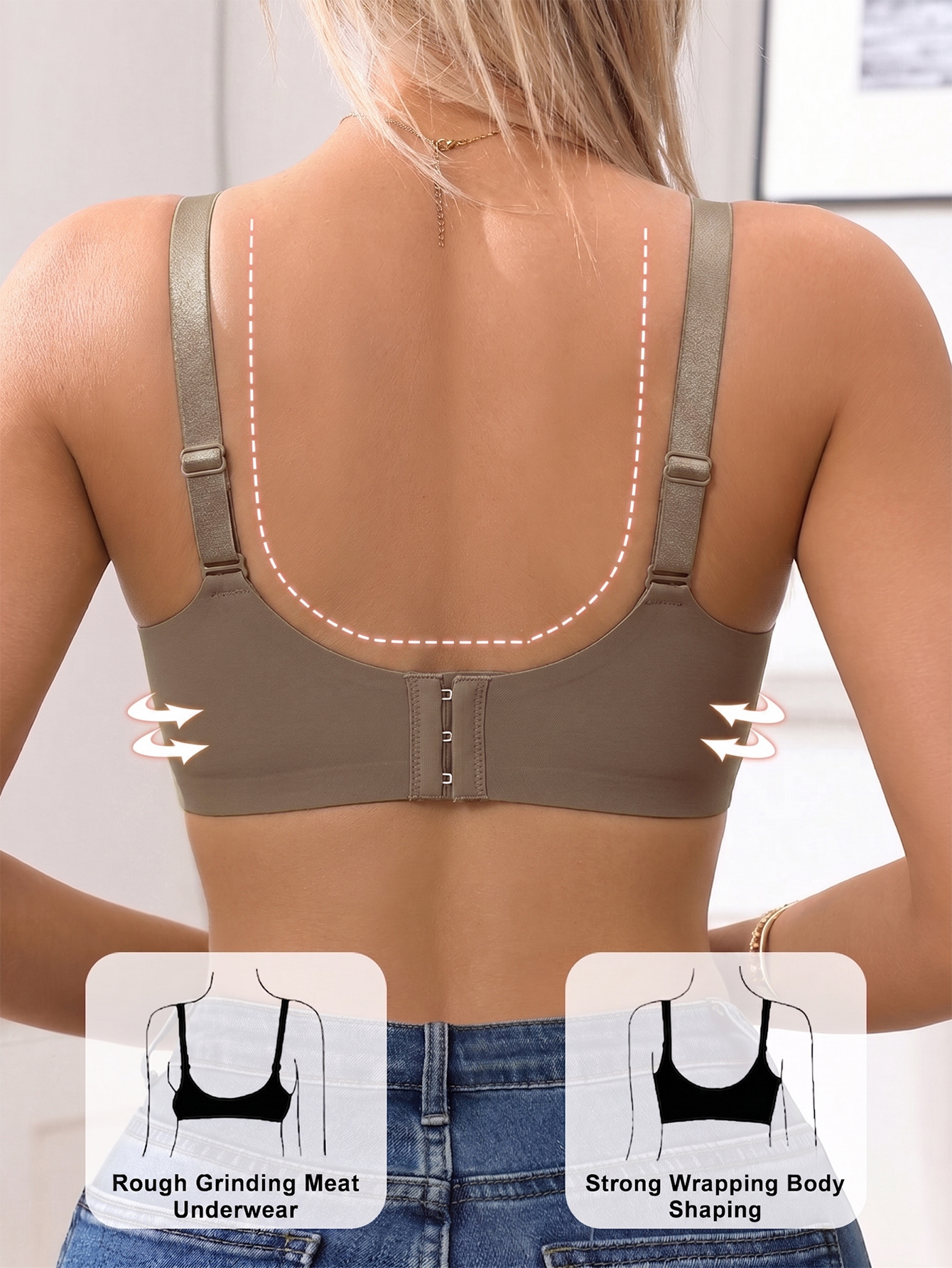 Full Coverage Push Up Jelly Su - Wirefree Bra Comfort ulasan dan harga