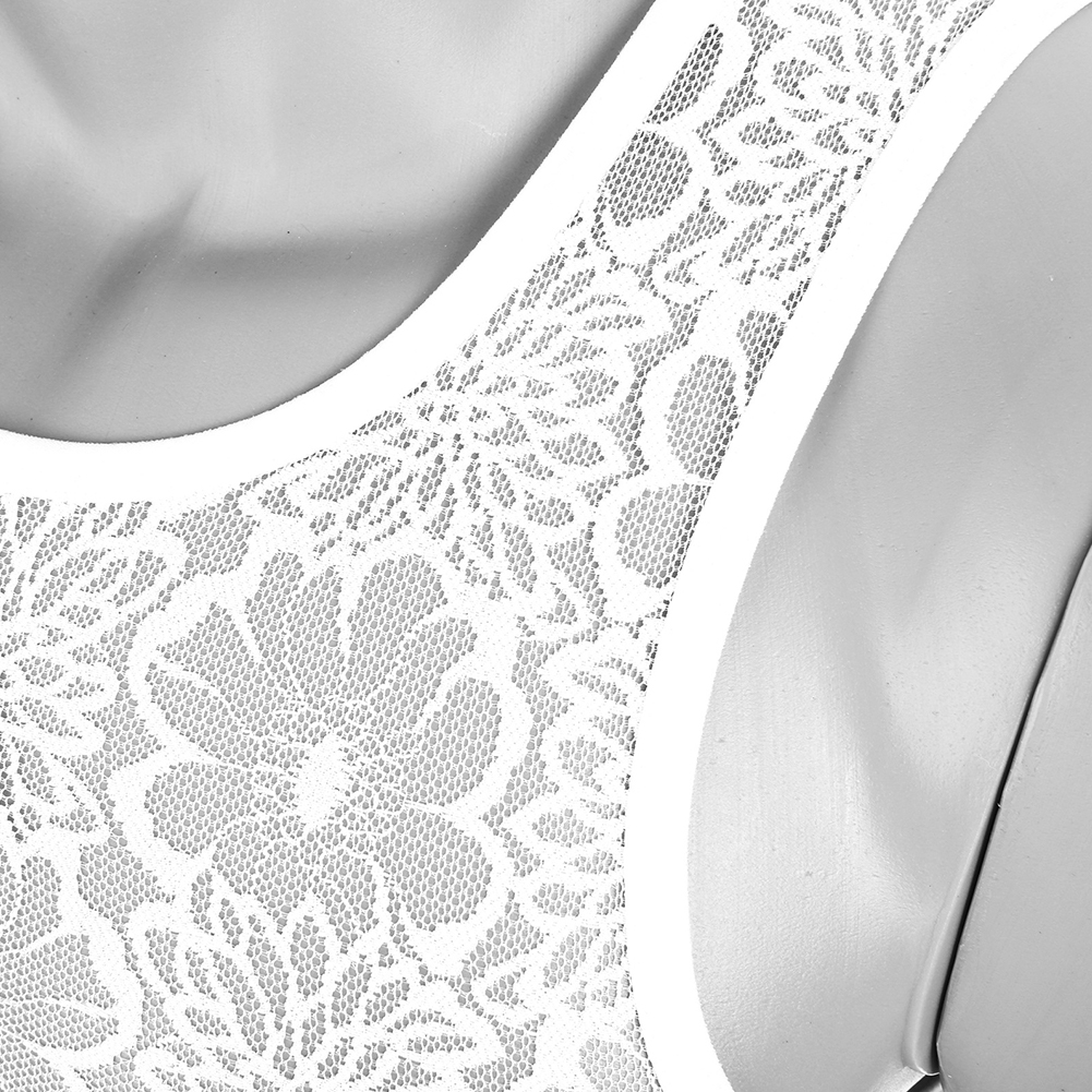 Sexy Mens Lace Sheer Crop Tops - Sheer Bra Lace ulasan dan harga