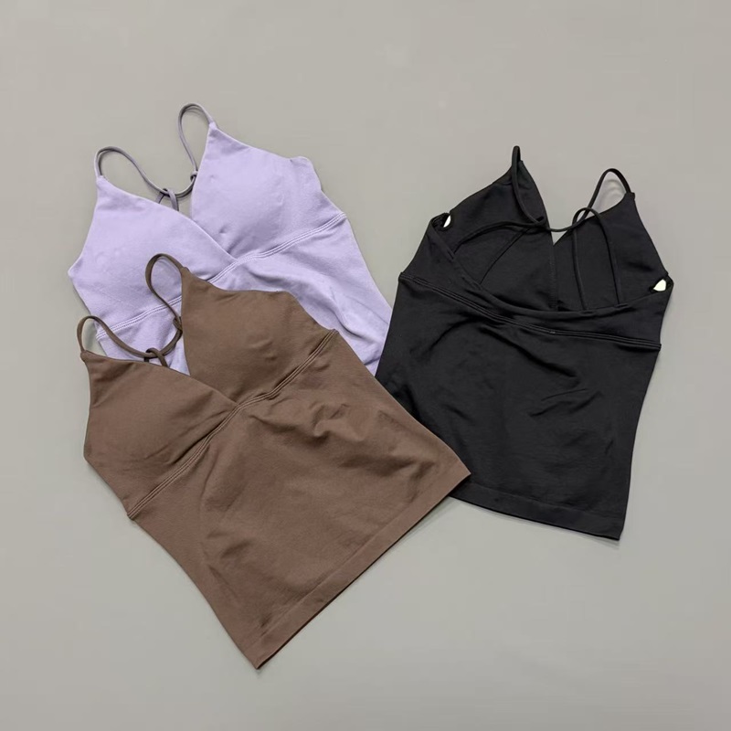 HISTELLO Vision Sports Top Wom - T Shirt Bra Seamless ulasan dan harga