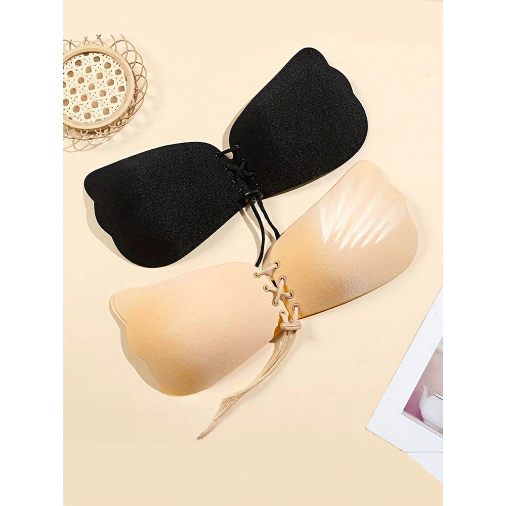 1/2pcs Wing-Shaped Adhesive Br - Push Up Bra Silicone ulasan dan harga