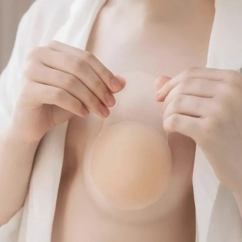 1Pairs Silicone Nipple Cover L - Push Up Bra Silicone ulasan dan harga