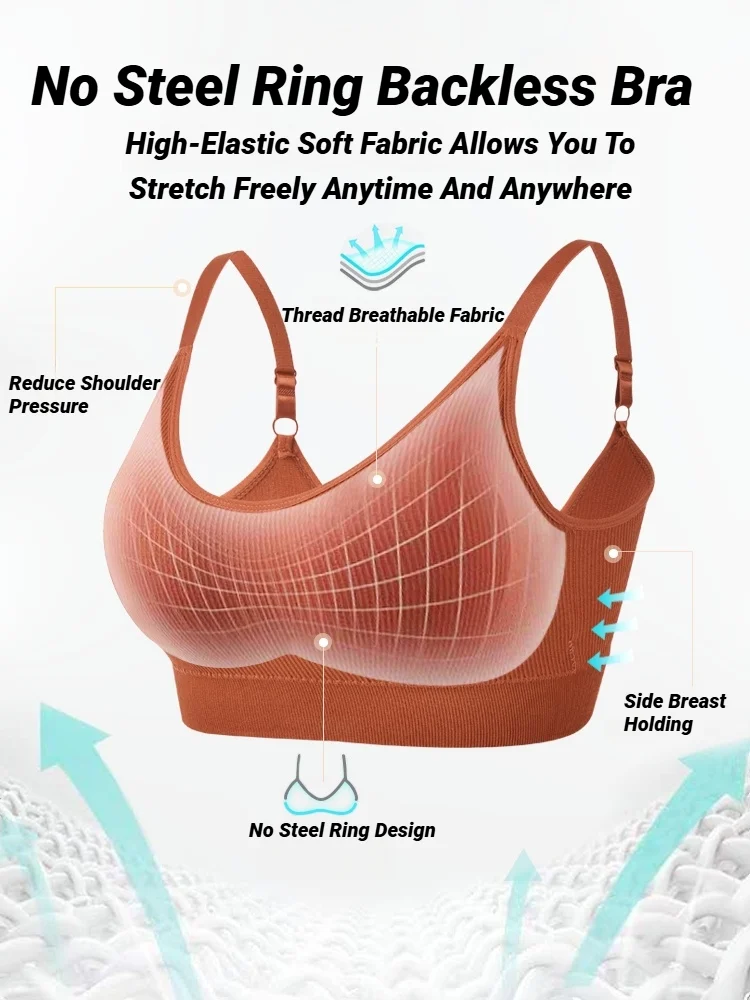 Sexy Seamless Brassiere Bras F - Sleep Bra Bralette ulasan dan harga